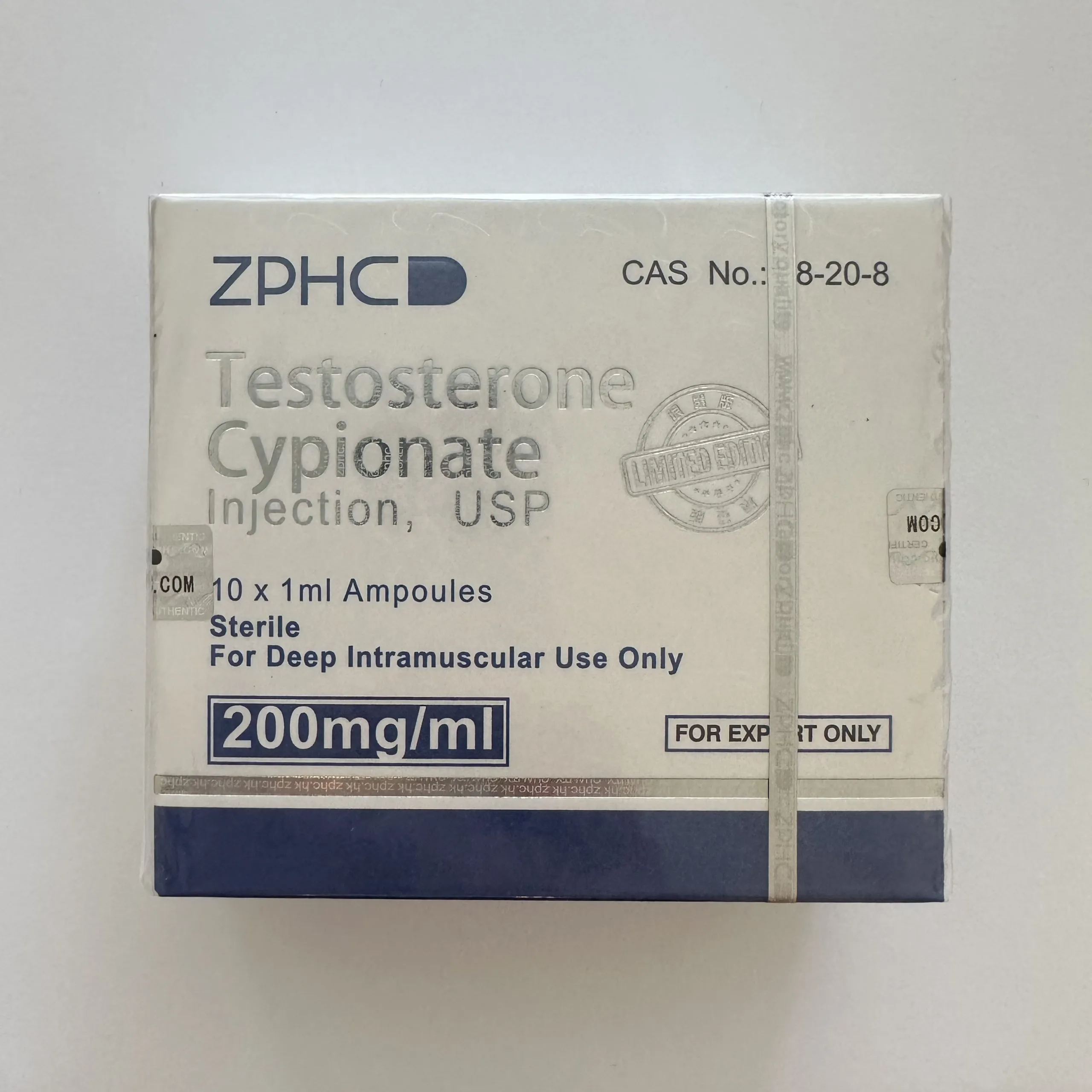 TESTOSTERONE CYPIONATE amps (USA Domestic) ZPHC